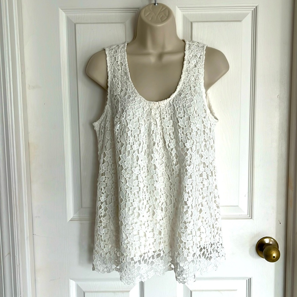 NWT Daniel Rainn Jorgensen Crochet Top